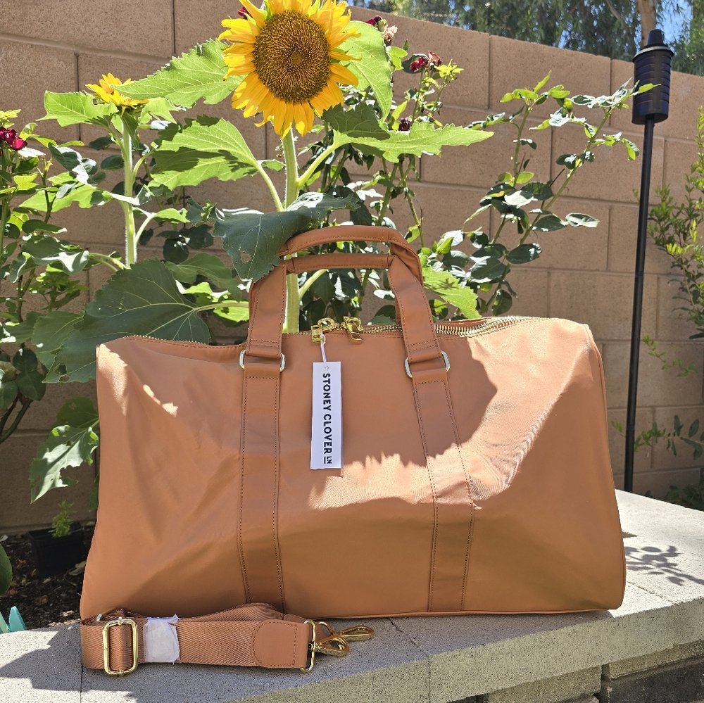 Classic Camel Duffle Bag